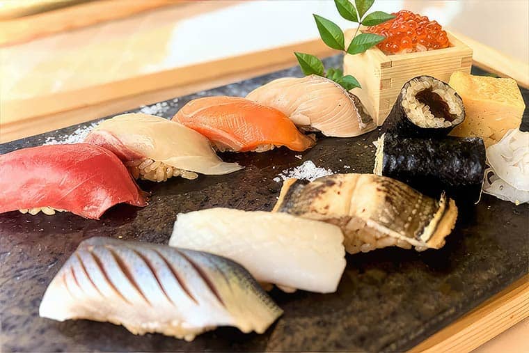 特上 江戸前握り