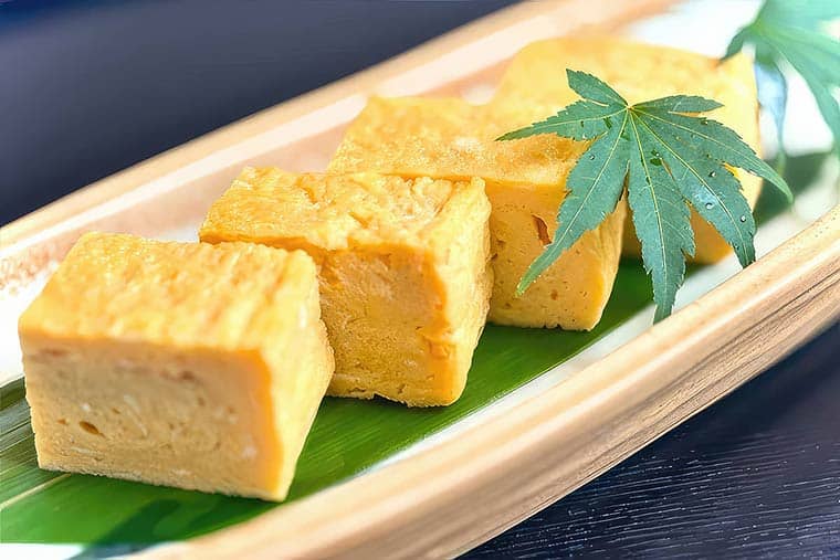 寿司職人の玉子焼き